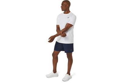 Asics Men's Spiral Embroidery White Tee