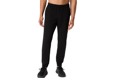 Asics Men's French Terry Black Trackpants