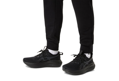 Asics Men's French Terry Black Trackpants