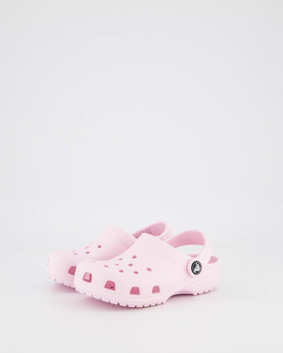 Crocs Kid's Classic Pink Milk Clogs