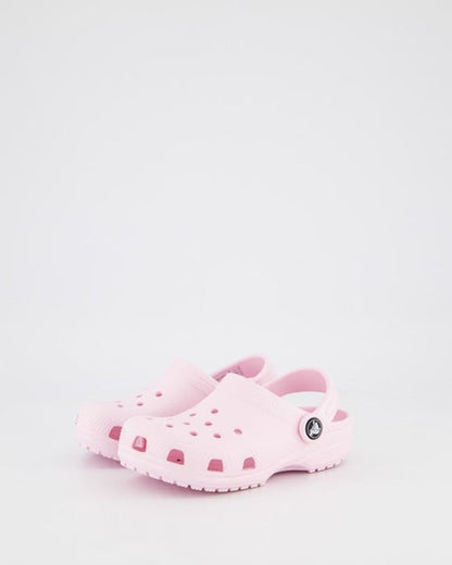 Crocs Kid's Classic Pink Milk Clogs