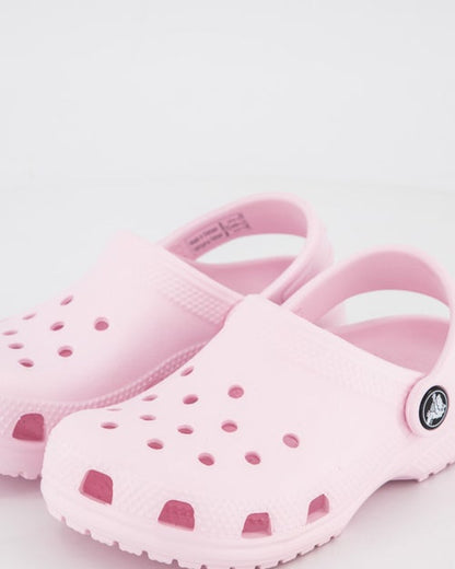 Crocs Kid's Classic Pink Milk Clogs