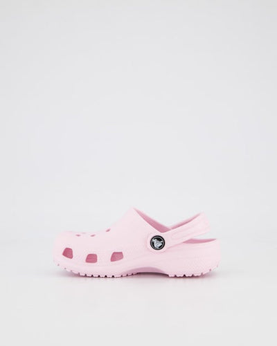 Crocs Kid's Classic Pink Milk Clogs