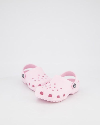 Crocs Kid's Classic Pink Milk Clogs