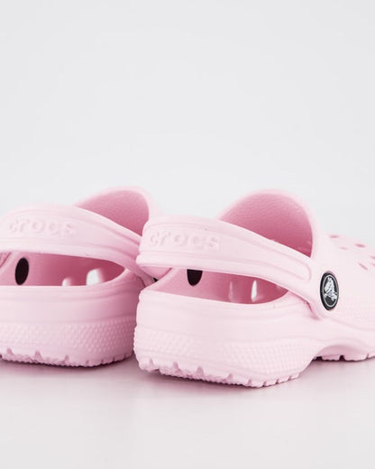 Crocs Kid's Classic Pink Milk Clogs