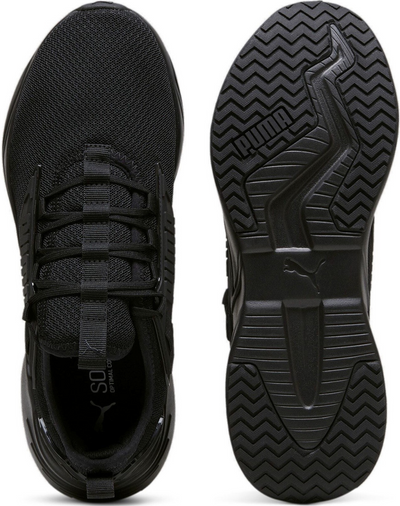 Puma Men's Retaliate 3 Triple Black Running Shoes