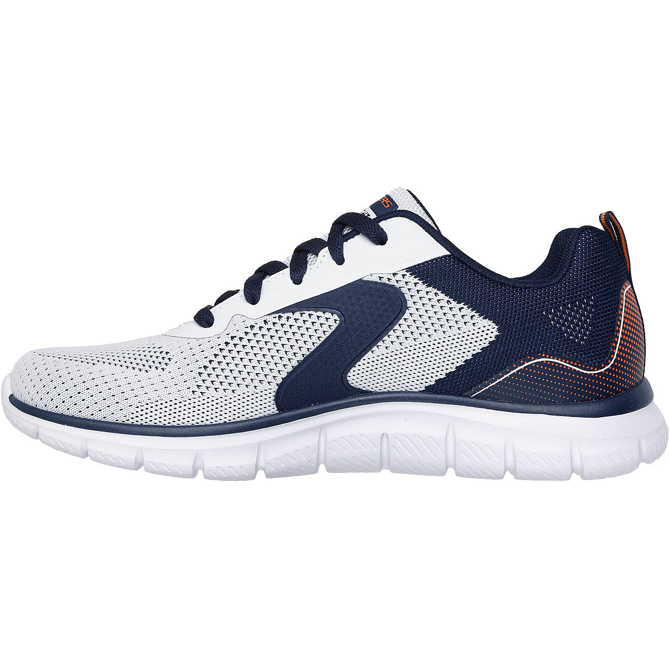 Skechers Men's Track Lerko White/Navy Training Shoes