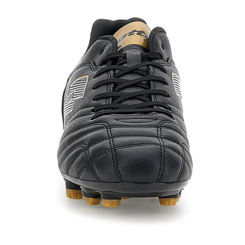 Lotto Mens Stadio 705 Fg Black/Gold Football Boots