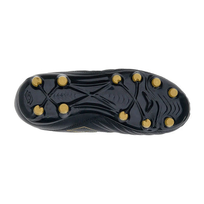 Lotto Kid's Stadio 705 Fg Black/Gold Football Boots