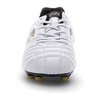 Lotto Kid's Stadio 705 Fg White/Gold Football Boots