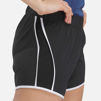 Reebok Women's Id Train Woven Black Shorts