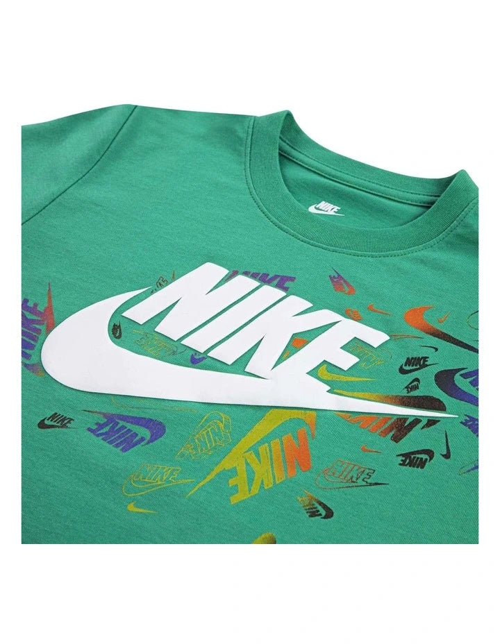 Nike Kid's Club Revealed Green Tee