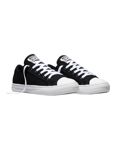 CONVERSE UNISEX DAY 1 LOW TOP BLACK/WHITE SNEAKER SHOES