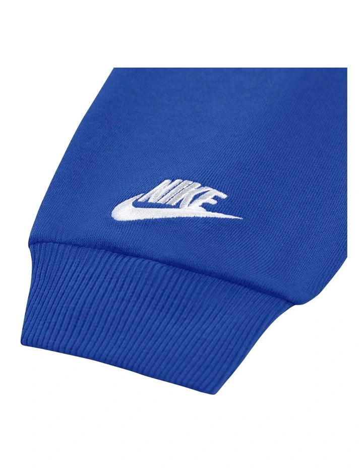 Nike Kid's Victory Lap French Terry Royal Blue Hoodie