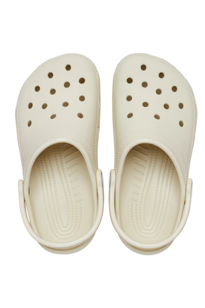 Crocs Kids Classic Bone Clog