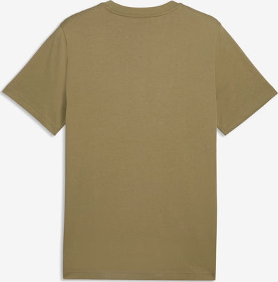 PUMA MEN'S ESSENTIALS 2 COLOUR SMALL LOGO LATTE TEE
