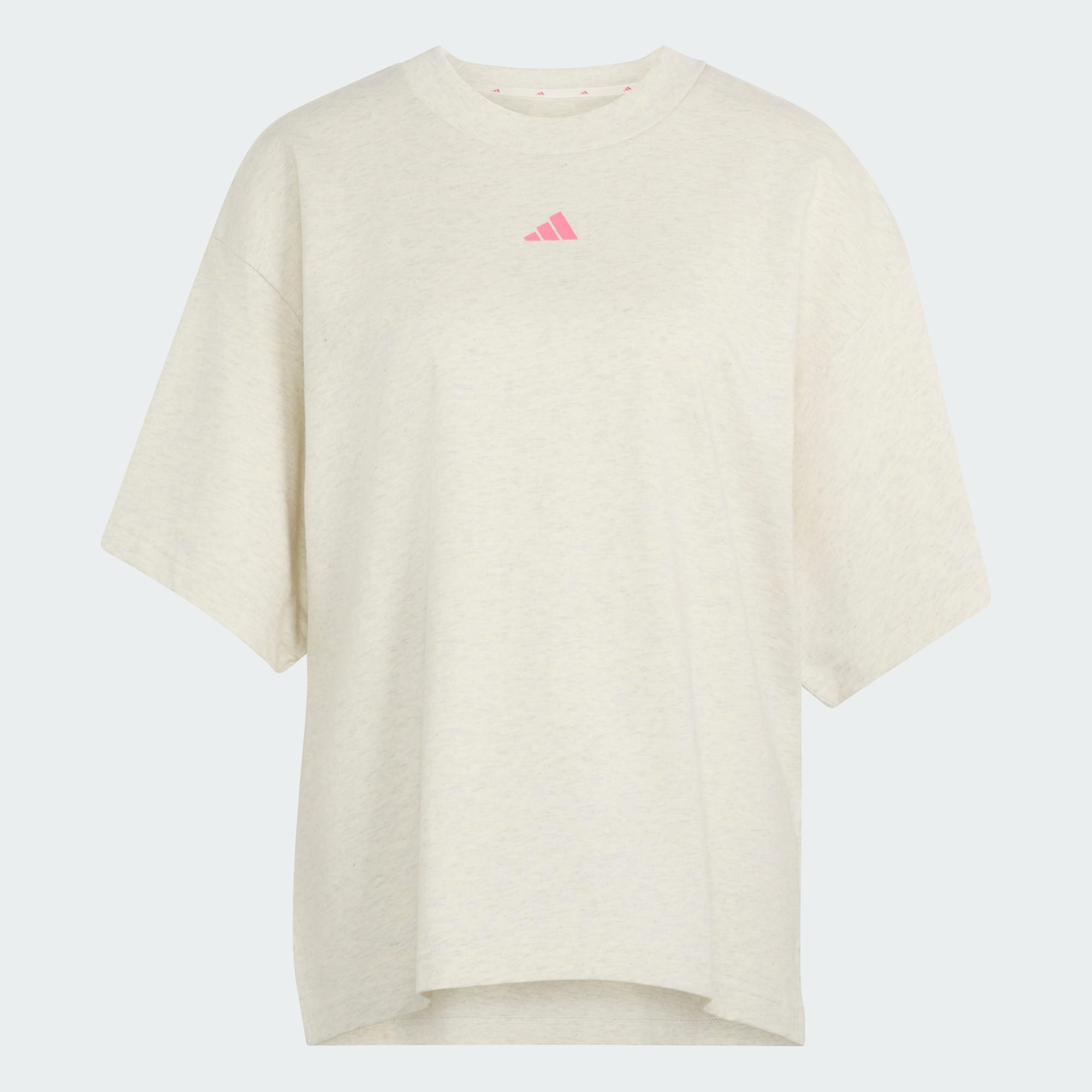 ADIDAS WOMEN'S 3-STRIPES STUDIO GRAPHIC CHALK WHITE TEE