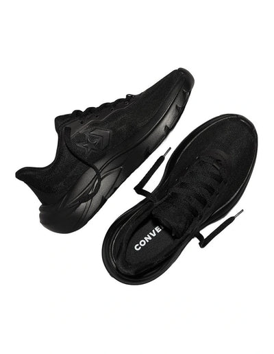 Converse Unisex Day One Runner Triple Black Running Shoe