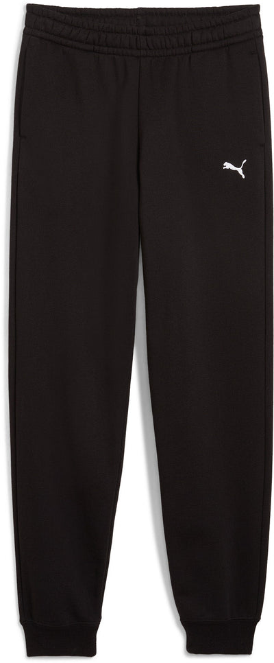 Puma Kid's Essentials Logo Fleece Black Trackpants