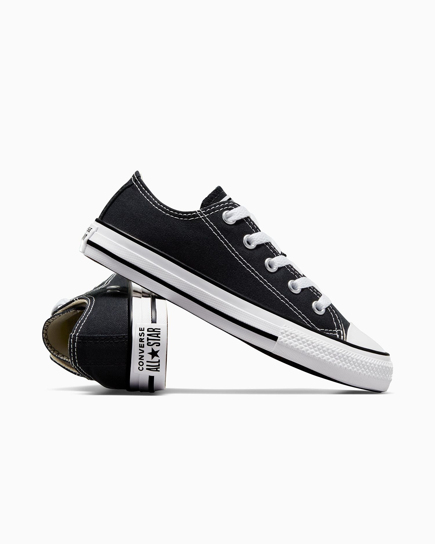 Converse Kids Chuck Taylor All Star Low Top Black/White Shoe
