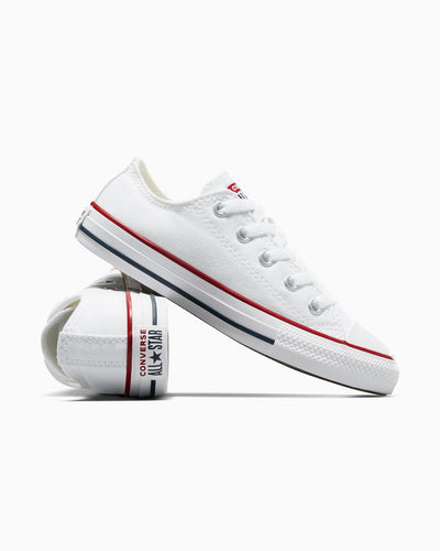 Converse Kids Chuck Taylor All Star Low Top White Shoe