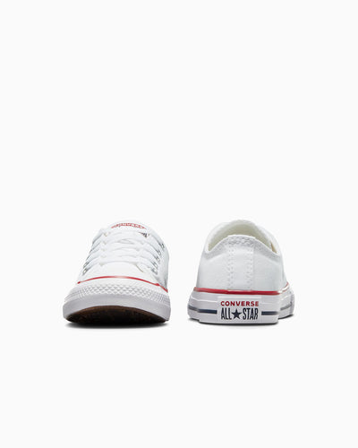 Converse Kids Chuck Taylor All Star Low Top White Shoe