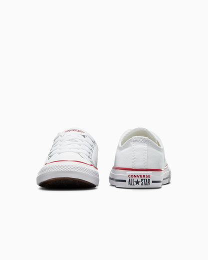 Converse Kids Chuck Taylor All Star Low Top White Shoe