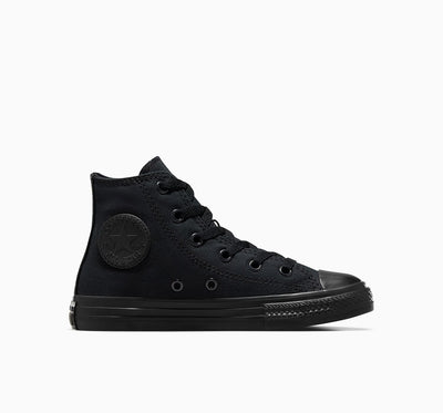 Converse Kids All Star High Top Triple Black Shoe