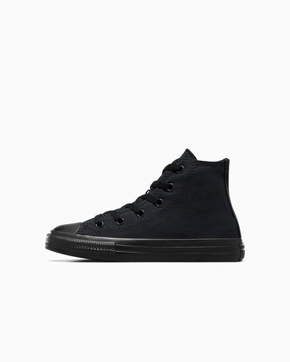 Converse Kids All Star High Top Triple Black Shoe