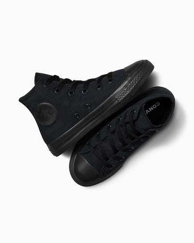 Converse Kids All Star High Top Triple Black Shoe