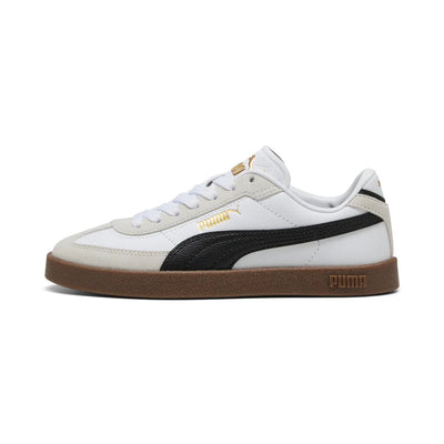 PUMA KID's CLUB II ERA V WHITE/BLACK SNEAKER SHOES
