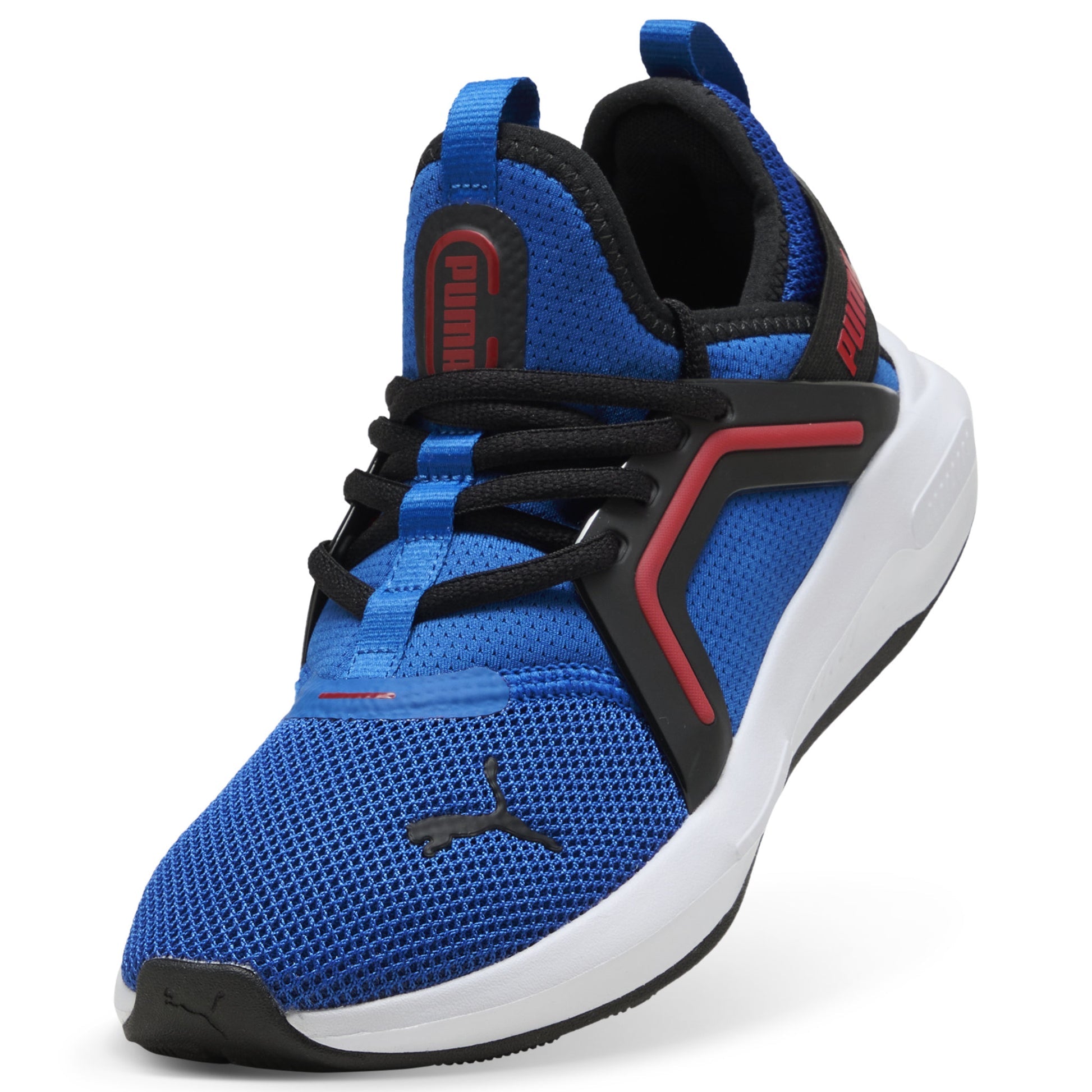 Puma Junior Softride Enzo Royal/Red Sneaker Shoes