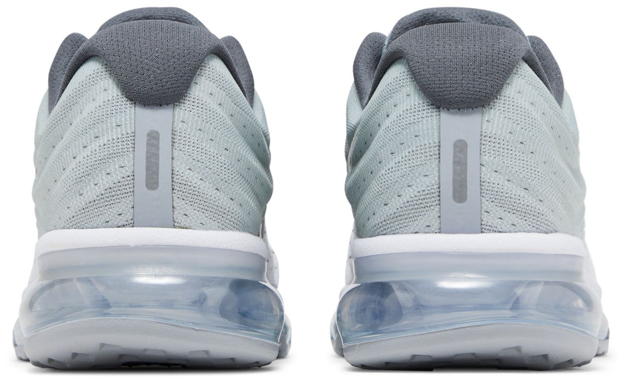 NIKE MEN'S AIR MAX 2017 WHITE/GREY SNEAKER SHOES