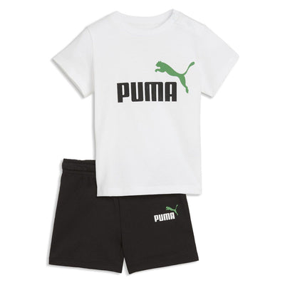 PUMA KID'S ESSENTIALS MINICATS BLACK/WHITE/GREEN SET