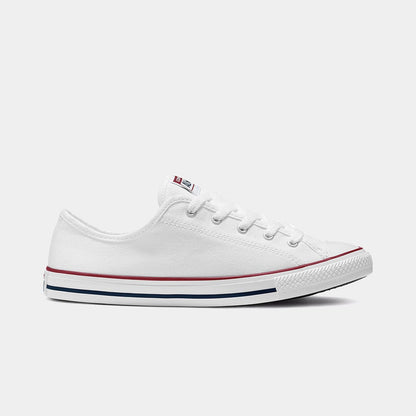 Converse Womens Chuck Taylor All Star Dainty Low Top White Shoes
