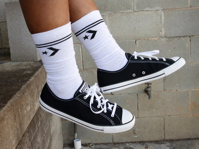 Converse Women's Chuck Taylor All-Star Danity Black/White Sneaker Shoes