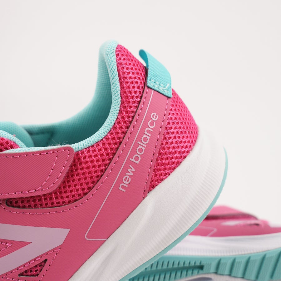 NEW BALANCE KIDS 570 HOOK N LOOP PINK SHOES INSPORT