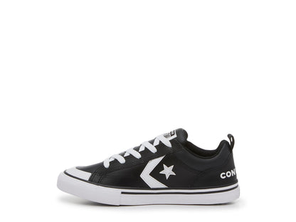Converse Kid's Pro Blaze Size 4-7 Black/White Shoes