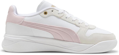 PUMA WOMEN'S COURT BAE OG WHITE/PINK SNEAKER SHOES
