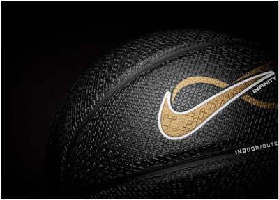 NIKE INFINITY GAMETACK BLACK/GOLD BASKETBALL