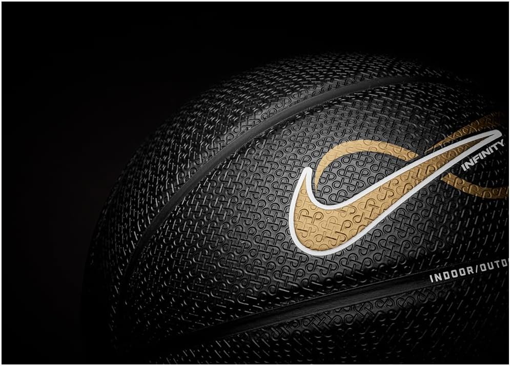 NIKE INFINITY GAMETACK BLACK/GOLD BASKETBALL