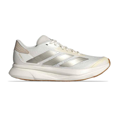ADIDAS MEN'S DURAMO SL 2 WHITE/METALLIC RUNNING SHOES