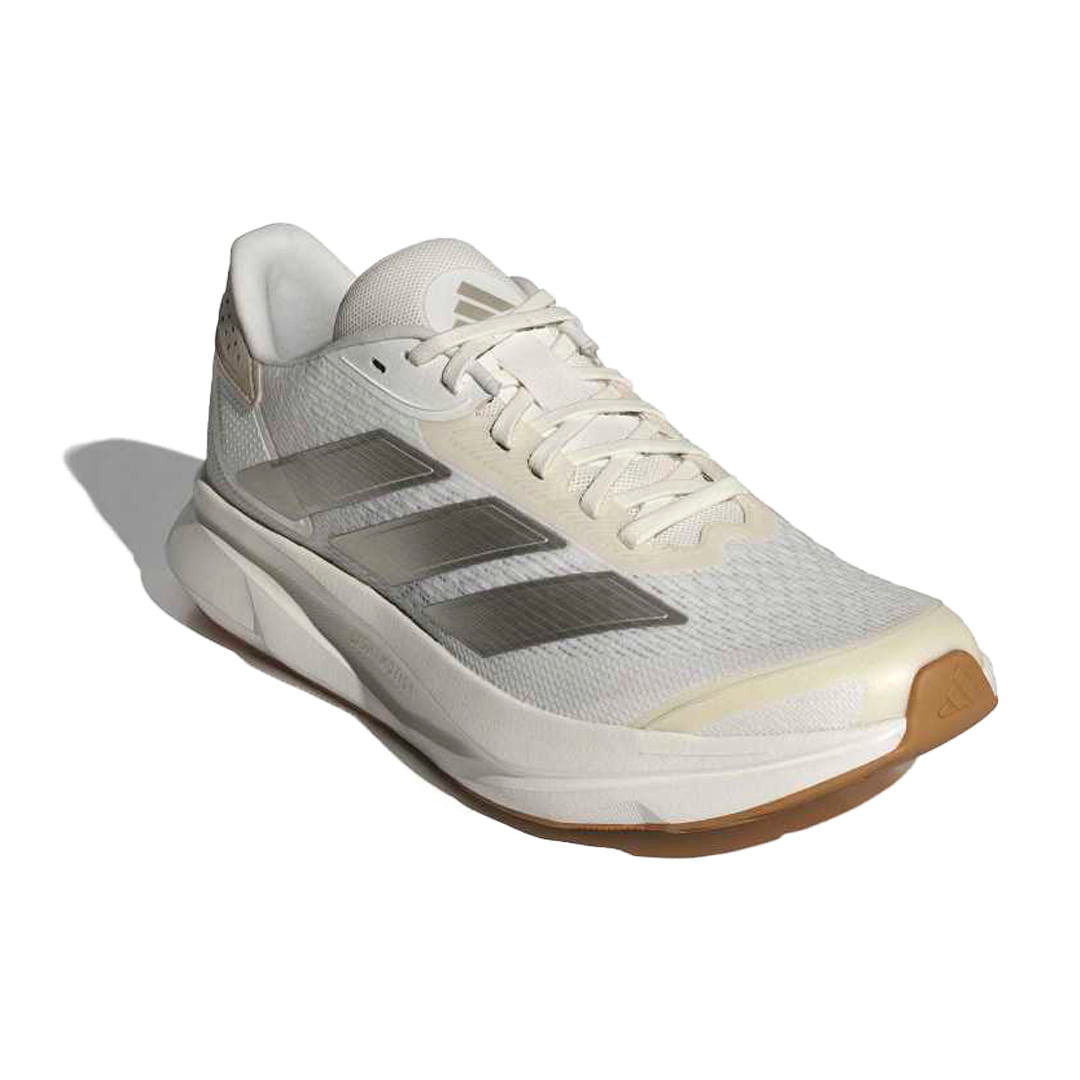 ADIDAS MEN'S DURAMO SL 2 WHITE/METALLIC RUNNING SHOES