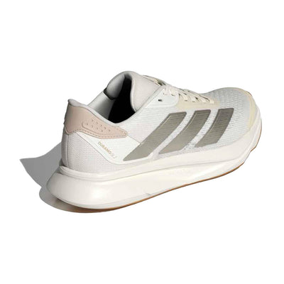 ADIDAS MEN'S DURAMO SL 2 WHITE/METALLIC RUNNING SHOES