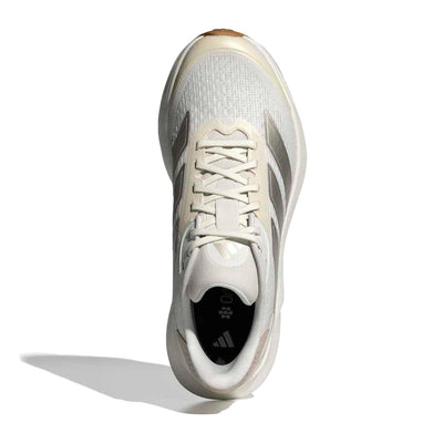 ADIDAS MEN'S DURAMO SL 2 WHITE/METALLIC RUNNING SHOES