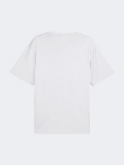 Puma Men's Essentials Small Logo White Tee