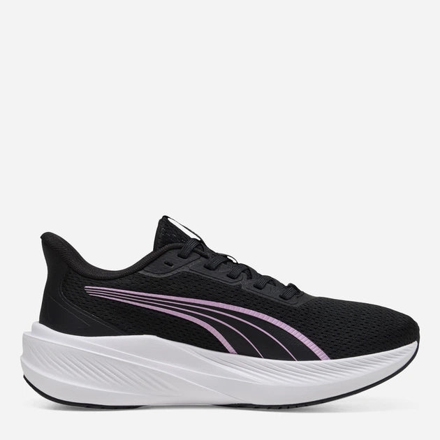 PUMA WOMEN'S DASHER LITE BLACK/MAUVE RUNNING SHOES