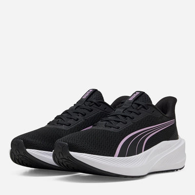 PUMA WOMEN'S DASHER LITE BLACK/MAUVE RUNNING SHOES