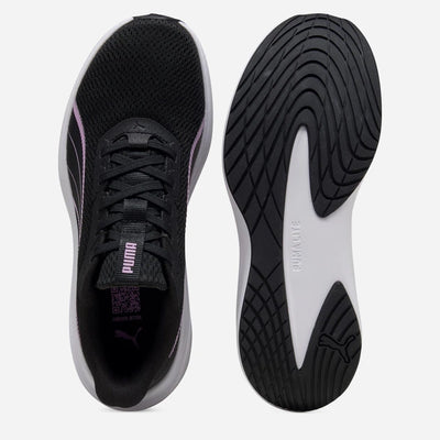 PUMA WOMEN'S DASHER LITE BLACK/MAUVE RUNNING SHOES