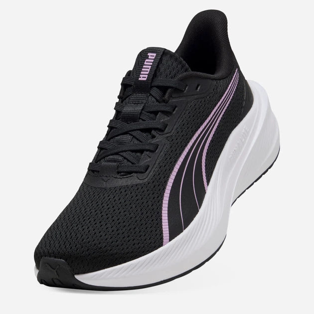 PUMA WOMEN'S DASHER LITE BLACK/MAUVE RUNNING SHOES